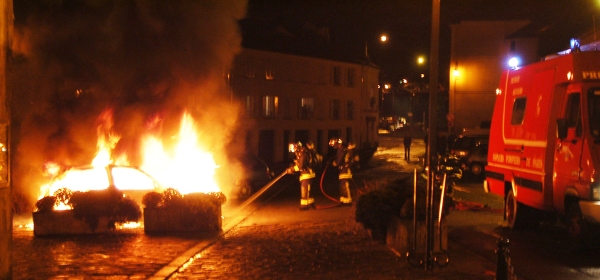 pompiers nuit Tetiere