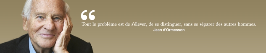 Citation de Jean d'Ormesson