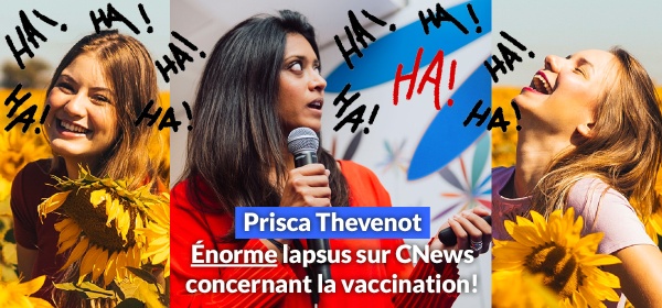 prisca thevenot LREM lapsus vaccination