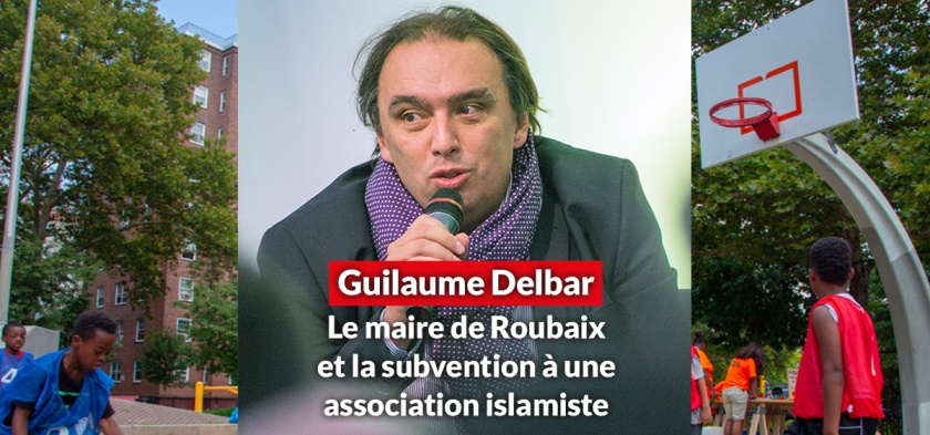 guillaume delbar suvention association islamiste