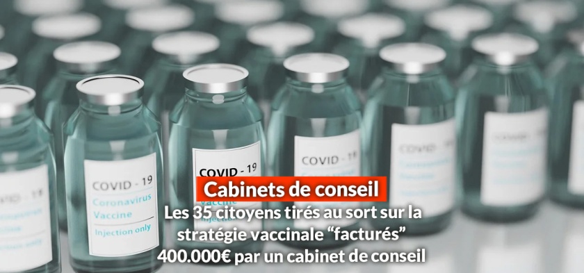 cabinet de conseil strategie vaccinale facture 400000 euros