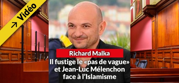 Richard malka contre le pas de vague et jean luc melenchon face islamisme