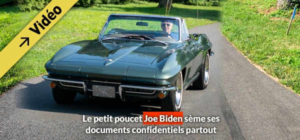 Joe Biden le petit poucet qui sème ses documents officiels partout