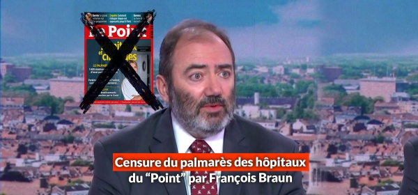 Censure du palmarès des hôpitaux du Point par François Braun