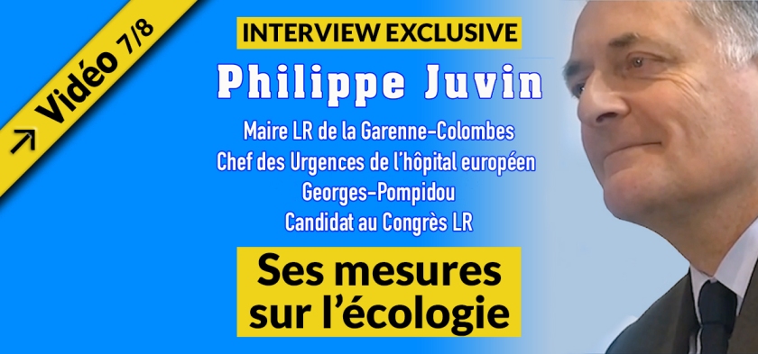 Interview Philippe Juvin 7 Les défis de lécologie