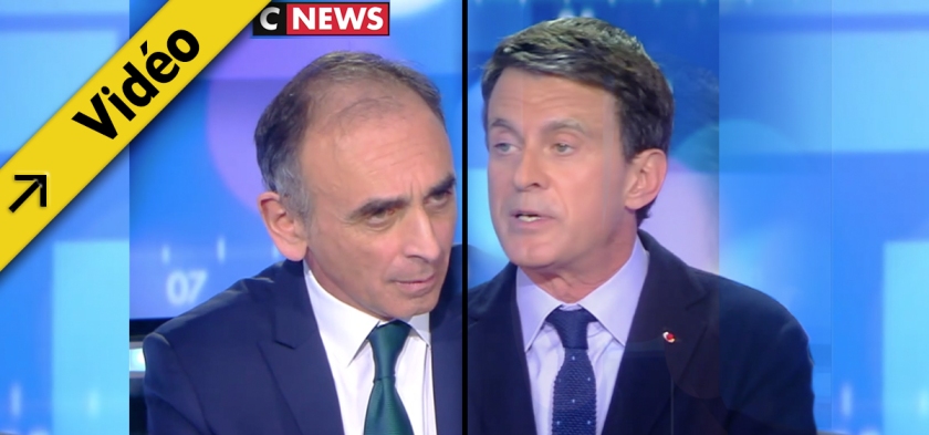 zemmour valls 2 avril 2021 Tetiere